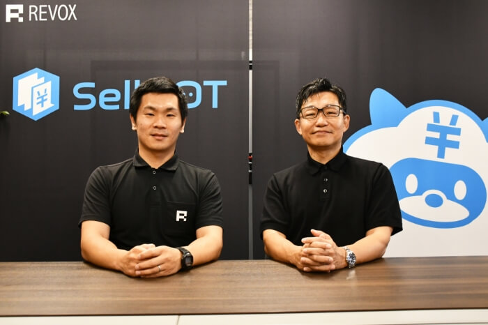 REVOXの宮季高正CEO（＝写真右）と徳村大樹COO（＝同左）のイメージ